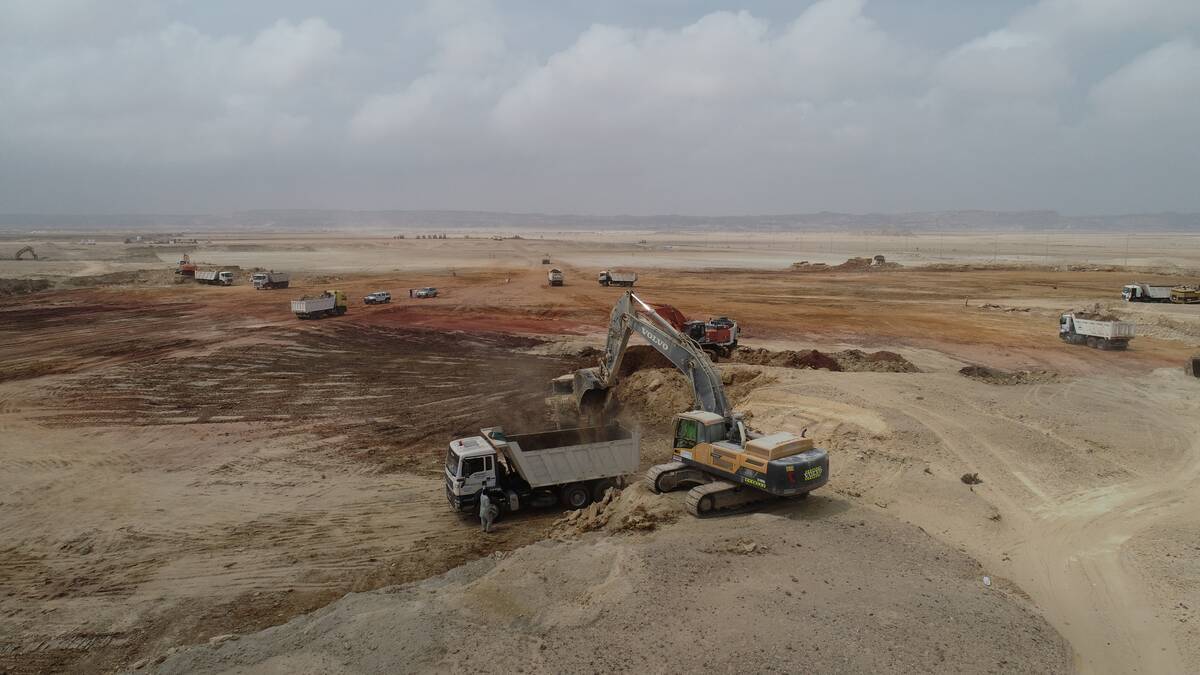 Bulldozer Grading Operation